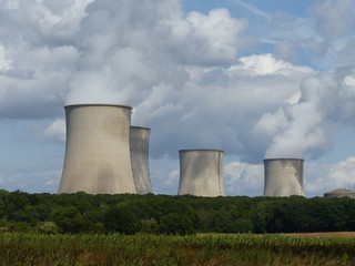 Kernkraftwerk von Cattenom / Frankreich