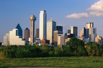 Fototapeta premium Scenic Dallas skyline