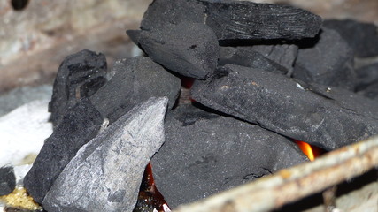 Carbón brasas