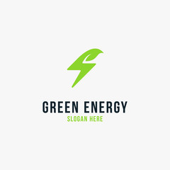 thunder and leaf logo inspiration