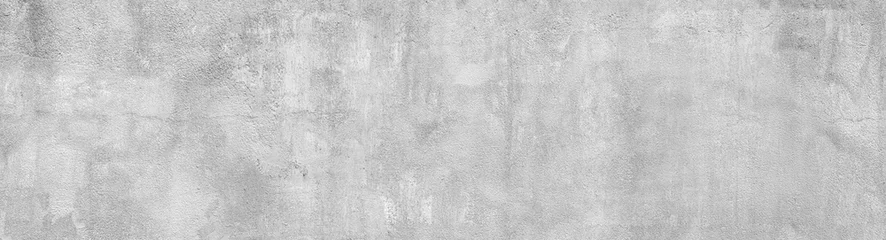 Selbstklebende Fototapete Betontapete Betonwand Grunge Texturen - Wide Banner Format Hintergrund mit Textfreiraum
