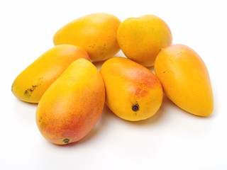Mango on a white background