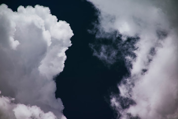 clouds in the sky