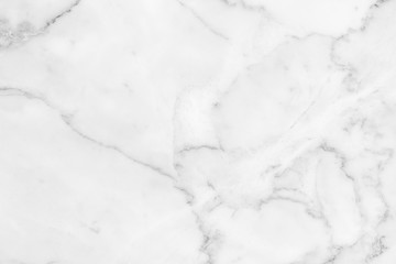 Fototapeta premium White marble texture background pattern with high resolution.