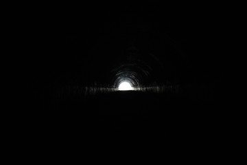 Light at the end of the tunnel - obrazy, fototapety, plakaty