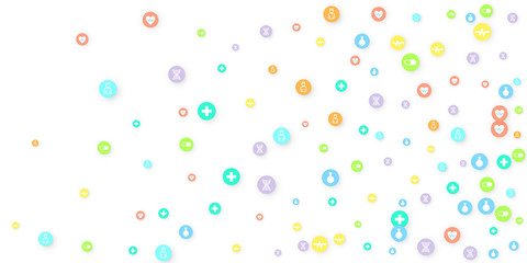 Pharmacy Background. Clinic Backdrop.