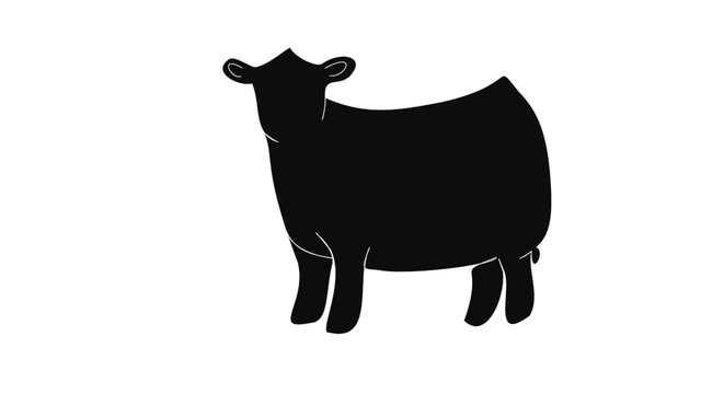 Show Cow Silhouette Images – Browse 528 Stock Photos, Vectors, and Video |  Adobe Stock
