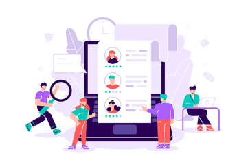 Concept Human Resources, Recruitment 