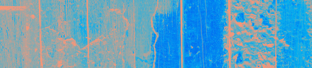 abstract coral and blue color texture background with copy space for design