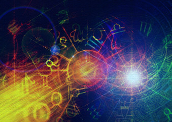 Horoscope Astologist Background Pattern Wallpaper