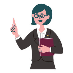 スーツ  女性　士業　ポイント