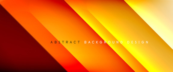 Trendy simple fluid color gradient abstract background with dynamic straight shadow line effect. Vector Illustration For Wallpaper, Banner, Background, Card, Book Illustration, landing page