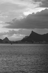 baia de guanabara vista de praia de n
