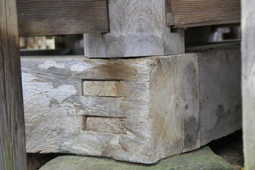 木造建築物の一部分