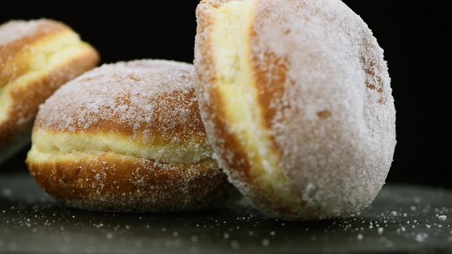 Rotating Berliner Doughnuts (seamless loopable)
