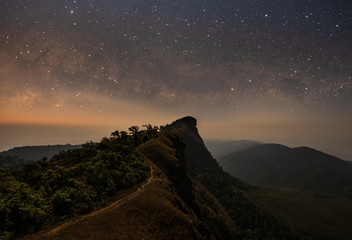 Milkyway in the  Mon Jong  mountains