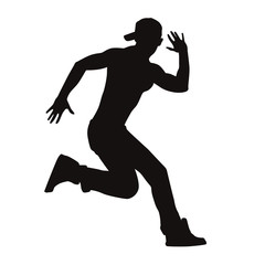 Contemporary Male Dancer Silhouette