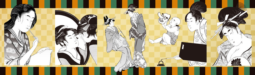 浮世絵　人物コレクション　VOL13