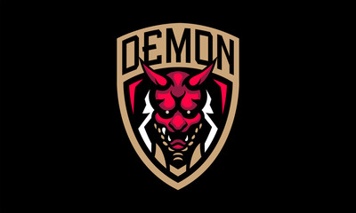 Devil Esport Logo - Mascot Logo-15 © nico bayu