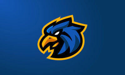 Head Eagles Esport Logo - Mascot Logo-02