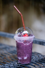 Mixed berry smoothie frsh for drink