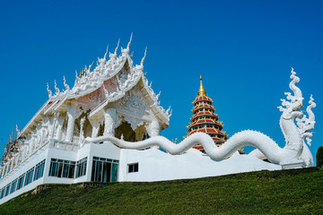 Thai temple in Chiang Rai Province, beautiful