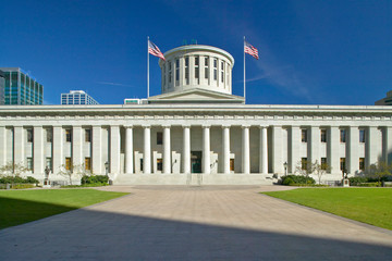 State Capitol of Ohio, Columbus - obrazy, fototapety, plakaty