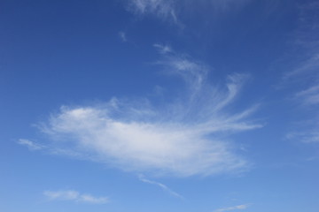 Obraz premium 爽やかな青空と白い雲