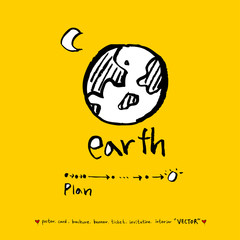 아이디어 일러스트 / 손으로 그린 캐릭터