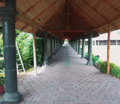 pasillo rustico