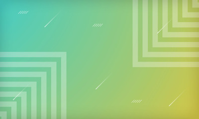 Abstract gradient geometric shape background. Modern vibrant with memphis style.