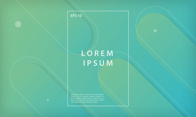 Abstract gradient geometric shapes background. Modern vector design template.