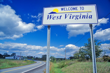 Welcome to West Virginia Sign