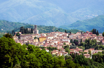 Fototapeta na wymiar Tuscan Village Italy