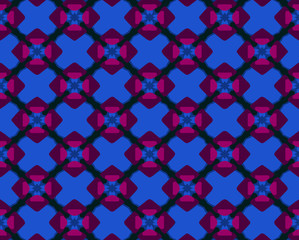 Fototapeta premium Seamless pattern in ornamental style. Geometric desing texture for greeting card and gifts.