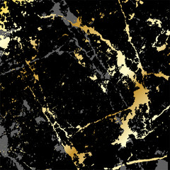 Trendy black marble with gold, great design for any purposes. Golden abstract modern Natural luxury- trendy style background.
