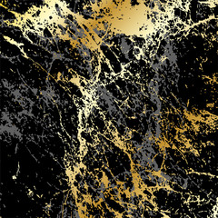Trendy black marble with gold, great design for any purposes. Golden abstract modern Natural luxury- trendy style background.