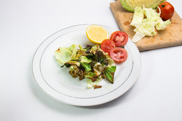 Fried Cabbage with Fish sauce.