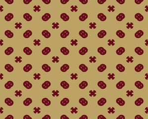 Seamless pattern in ornamental style. Geometric desing texture for greeting card and gifts.