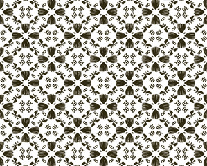 Seamless pattern in ornamental style. Geometric desing texture for greeting card and gifts.