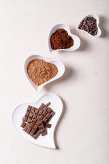 Saint valentine's day ceramic plates
