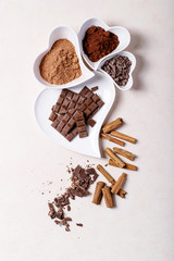 Saint valentine's day ceramic plates