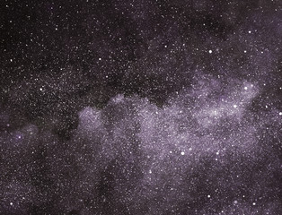 Night sky with stars as background