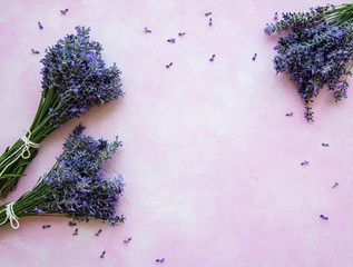 Fresh flowers of lavender