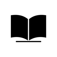 Open book icon vector design templates