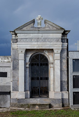 Mausoleum in a cemetery - 316940503