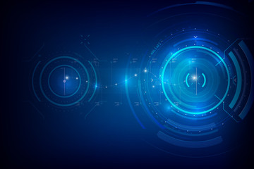 Abstract HUD technology background_0003