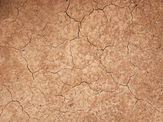 The ground has cracks in the top view for the background