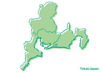 Obraz premium 東海地方