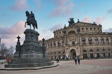 Fototapeta na wymiar Dresden in Germany.
